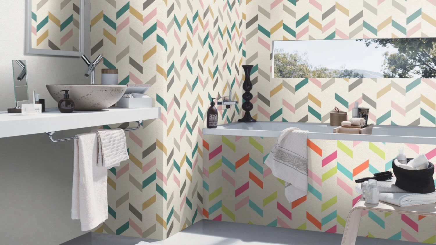 Rasch Selection | 770322 | Papier Peint Intissé Uni | 0.53 M X 10.05 M | Blanc 3 Rasch Selection | 770322 | Papier Peint Intissé Uni | 0.53 M X 10.05 M | Blanc – Image 3