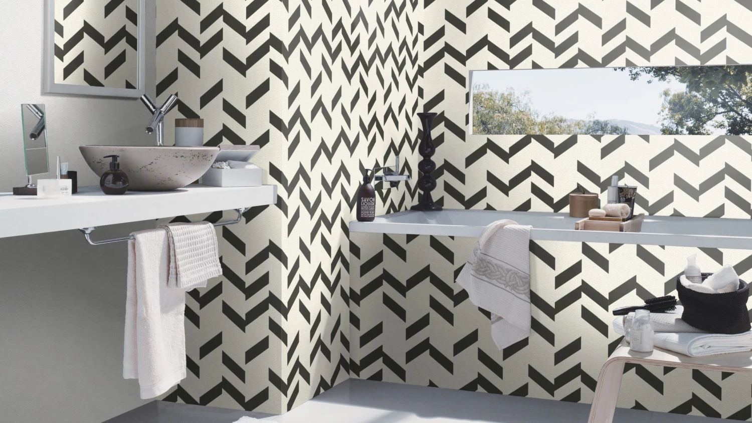 Rasch Selection | 770322 | Papier Peint Intissé Uni | 0.53 M X 10.05 M | Blanc 4 Rasch Selection | 770322 | Papier Peint Intissé Uni | 0.53 M X 10.05 M | Blanc – Image 4