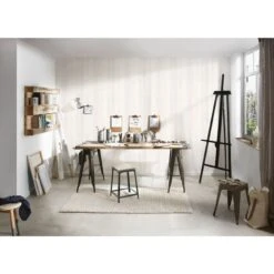 A.S. Creation Elements | 855046 | Papier Peint Bois Intissé | 0.53 M X 10.05 M | Blanc -Décoration Intérieur 855046 8