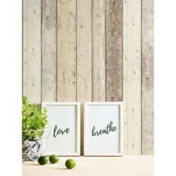 A.S. Creation Elements | 895110 | Papier Peint Bois Intissé | 0.53 M X 10.05 M | Beige -Décoration Intérieur 895110 6