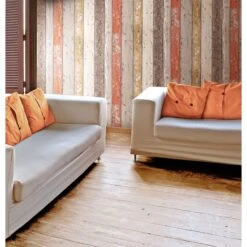 A.S. Creation Elements | 895127 | Papier Peint Bois Intissé | 0.53 M X 10.05 M | Marron -Décoration Intérieur 895127 2