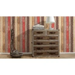 A.S. Creation Elements | 895127 | Papier Peint Bois Intissé | 0.53 M X 10.05 M | Marron -Décoration Intérieur 895127 5