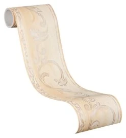 A.S. Creation Only Borders 9 | 895813 | Frise Murale Adhésive | 0.13 M X 5 M | Beige