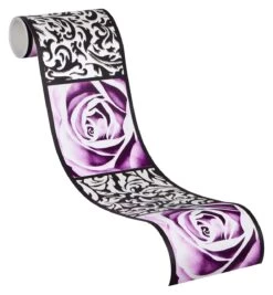 A.S. Creation Only Borders 9 | 901910 | Frise Murale Adhésive | 0.13 M X 5 M | Noir