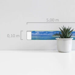 A.S. Creation Stick Ups | 903211 | Frise Murale Adhésive | 0.10 M X 5 M | Bleu -Décoration Intérieur 903211 2