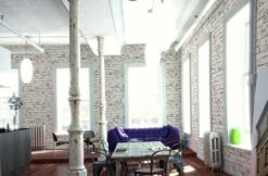 A.S. Creation Elements | 907813 | Papier Peint Intissé Pierre Brique | 0.53 M X 10.05 M | Rouge -Décoration Intérieur 907813 6