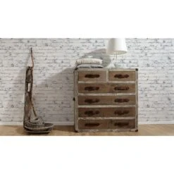 A.S. Creation Elements | 907837 | Papier Peint Intissé Pierre Brique | 0.53 M X 10.05 M | Gris -Décoration Intérieur 907837 7