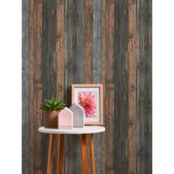 A.S. Creation Elements | 908612 | Papier Peint Bois Intissé | 0.53 M X 10.05 M | Marron -Décoration Intérieur 908612 6