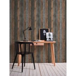 A.S. Creation Elements | 908612 | Papier Peint Bois Intissé | 0.53 M X 10.05 M | Marron -Décoration Intérieur 908612 7