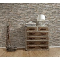 A.S. Creation Elements | 914217 | Papier Peint Intissé Pierre Brique | 0.53 M X 10.05 M | Marron 13 A.S. Creation Elements | 914217 | Papier Peint Intissé Pierre Brique | 0.53 M X 10.05 M | Marron -Décoration Intérieur 914217 4