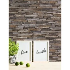 A.S. Creation Elements | 914217 | Papier Peint Intissé Pierre Brique | 0.53 M X 10.05 M | Marron 15 A.S. Creation Elements | 914217 | Papier Peint Intissé Pierre Brique | 0.53 M X 10.05 M | Marron -Décoration Intérieur 914217 6