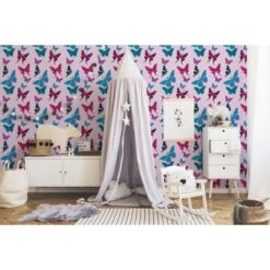 A.S. Creation Boys & Girls 6 | 936342 | Papier Peint Animaux Papier | 0.53 M X 10.05 M | Rose -Décoration Intérieur 936342 3