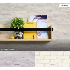 A.S. Creation Elements | 959083 | Papier Peint Intissé Pierre Brique | 0.53 M X 10.05 M | écru -Décoration Intérieur 959083 8