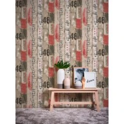 A.S. Creation Boys & Girls 6 | 959501 | Papier Peint Papier Imitation Bois | Marron -Décoration Intérieur 959501 4