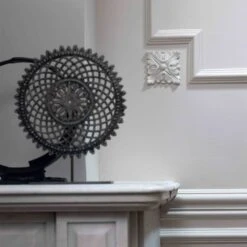 Rosace Sublime NMC ARSTYL R13 100 Mm X 100 Mm Polyuréthane Résistant à L'impact Blanc 11 Rosace Sublime NMC ARSTYL R13 100 Mm X 100 Mm Polyuréthane Résistant à L'impact Blanc -Décoration Intérieur ARSTYL R13 3