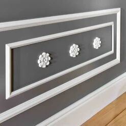 Rosace Sublime NMC ARSTYL R17 Ø 80 Mm Polyuréthane Résistant à L'impact Blanc 7 Rosace Sublime NMC ARSTYL R17 Ø 80 Mm Polyuréthane Résistant à L'impact Blanc -Décoration Intérieur ARSTYL R17 4