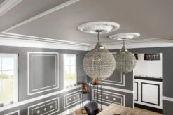 Rosace Moderne NMC ARSTYL R18 Ø 600 Mm Polyuréthane Résistant à L'impact Blanc 11 Rosace Moderne NMC ARSTYL R18 Ø 600 Mm Polyuréthane Résistant à L'impact Blanc -Décoration Intérieur ARSTYL R18 5