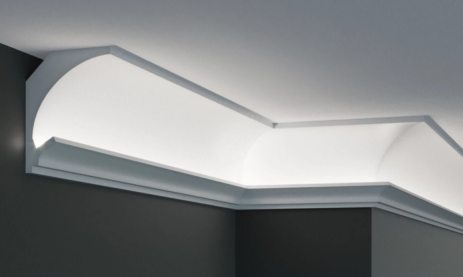 Angle Intérieur De Moulure Plafond KD201 En Polyuréthane 1 Angle Intérieur De Moulure Plafond KD201 En Polyuréthane