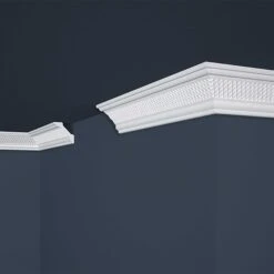 Moulure De Plafond De Qualité Marbet B-3 | 46 X 46 Mm | Polystyrène -Décoration Intérieur MARBET B3 3