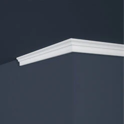 Moulure De Plafond Design Marbet E-2 | 17 X 25 Mm | Polystyrène Résistant à L'impact, à L'humidité -Décoration Intérieur MARBET E2 1