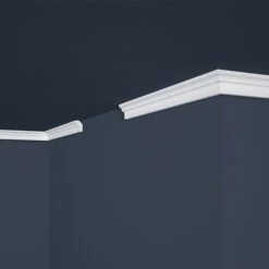 Moulure De Plafond Design Marbet E-2 | 17 X 25 Mm | Polystyrène Résistant à L'impact, à L'humidité -Décoration Intérieur MARBET E2 3