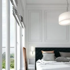 PROVISTON | Zierleiste "NE002" | 18 X 40 X 2000 Mm | Weiß | Wandleiste | Wanddekoration | Hochwertig -Décoration Intérieur MD002 4