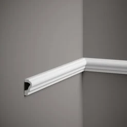 PROVISTON | Zierleiste "NE255" | 20 X 39 X 2000 Mm | Weiß | Wandleiste | Wanddekoration | Hochwertig -Décoration Intérieur MD255 5