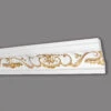 Moulure De Plafond Sublime Marbet B-6 GOLD | 53 X 53 Mm | Polystyrène
