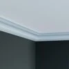 Moulure De Plafond Moderne P822 | 50 X 48 Mm | Polyuréthane Résistant à L'humidité, Fexible