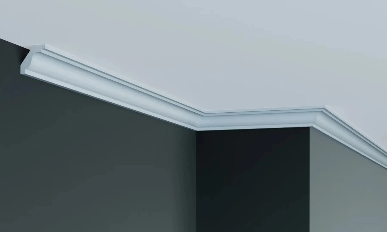 Elite Decor | Stuckleiste P921 | Polyurethan | 32 X 32 X 2000 Mm | Styropor Deckenleiste | Weiß 2 Elite Decor | Stuckleiste P921 | Polyurethan | 32 X 32 X 2000 Mm | Styropor Deckenleiste | Weiß – Image 2