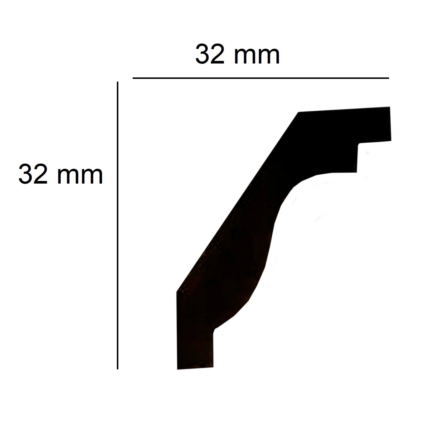 Elite Decor | Stuckleiste P921 | Polyurethan | 32 X 32 X 2000 Mm | Styropor Deckenleiste | Weiß 1 Elite Decor | Stuckleiste P921 | Polyurethan | 32 X 32 X 2000 Mm | Styropor Deckenleiste | Weiß