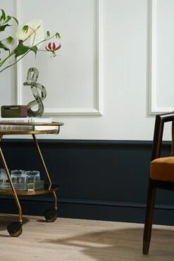 Cimaise Murale Noble NMC WALLSTYL WL3 15 X 40 Mm Polystyrène Résistant à L'impact Blanc -Décoration Intérieur WALLSTYL WL3 5