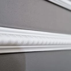 Cimaise Murale D'époque NMC WALLSTYL WO1 20 X 40 Mm Polystyrène Résistant à L'impact Blanc -Décoration Intérieur WALLSTYL WO1 3