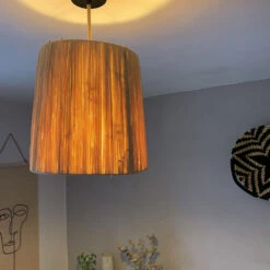 Abat-jour Pour Luminaire En Raphia Fait Main - Hauteur 30 Cm 10 Abat-jour Pour Luminaire En Raphia Fait Main - Hauteur 30 Cm -Décoration Intérieur abat jour luminaire raphia fait main conique 4