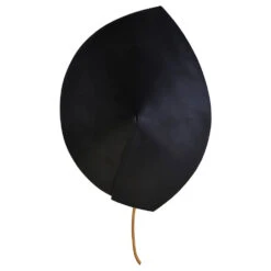 Applique Feuille En Métal Noir Toute équipée - House Doctor