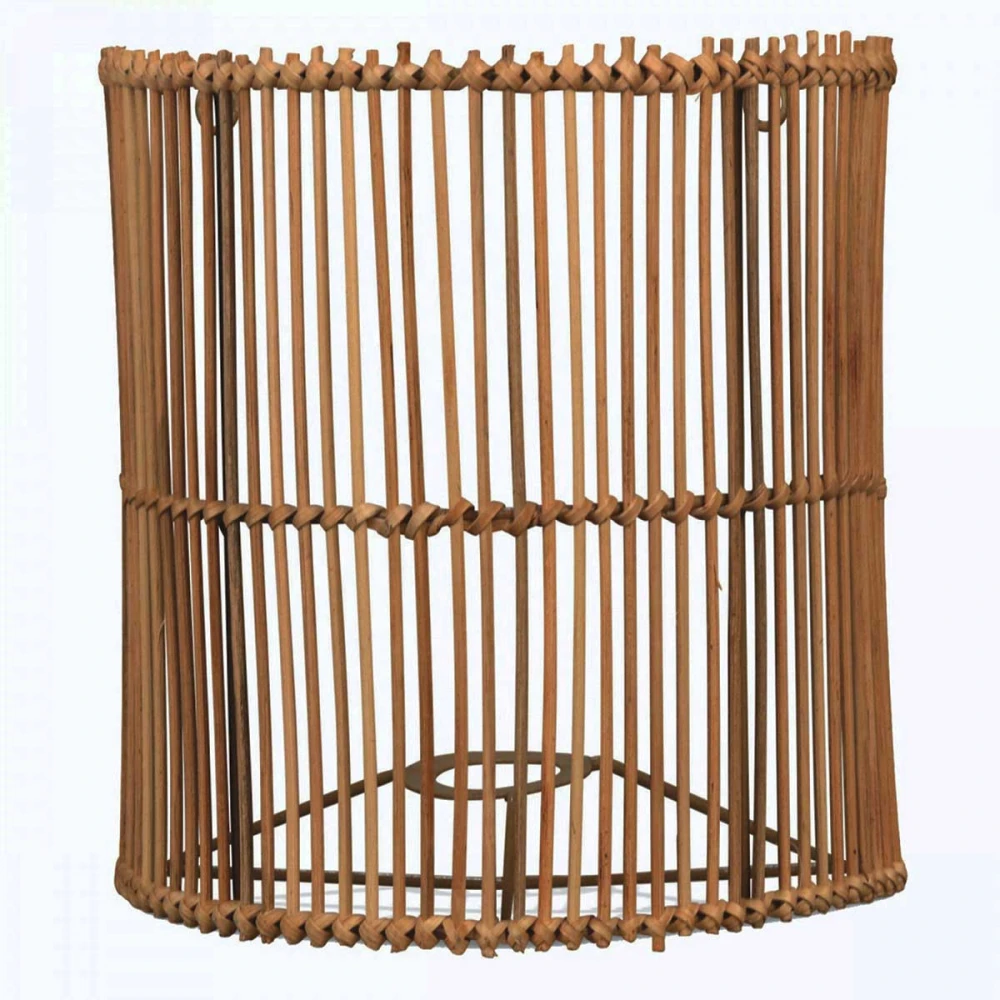 Applique Murale En Rotin Naturel Foncé Modèle Cabane 1 Applique Murale En Rotin Naturel Foncé Modèle Cabane