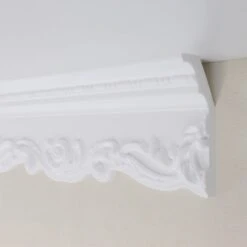 Moulure De Plafond Chic Marbet B-49 | 50 X 145 Mm | Polystyrène -Décoration Intérieur b49 bearbeitet