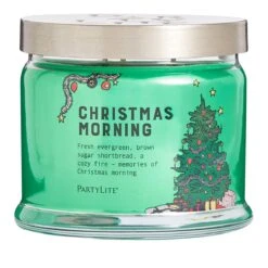 Pot à Bougie 3 Mèches Christmas Morning