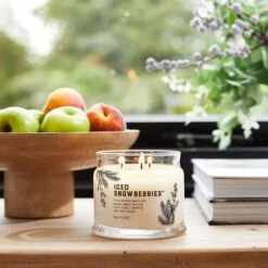 Pot à Bougie 3 Mèches Iced Snowberries™ -Décoration Intérieur fh22 icedsnowberries g73f123 3