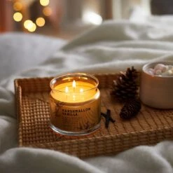 Pot à Bougie 3 Mèches Marshmallow Vanilla -Décoration Intérieur fh22 marshmallowvanilla g73f900q 3