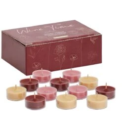 Échantillonneur De 12 Bougies à Réchaud Wine Time