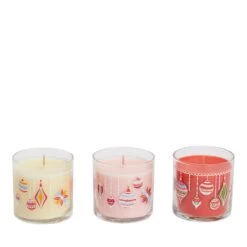 Trio De Mini-pots à Bougie Holiday Delights