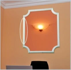 Cimaise Murale Nouvelle | 26 X 58 Mm | Polystyrène -Décoration Intérieur freiburg 58 bild