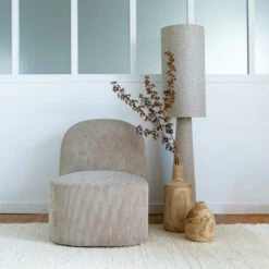 Décoration Intérieur -Décoration Intérieur lampadaire saturne en lin opjet paris 1