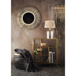 Décoration Intérieur -Décoration Intérieur lampe a poser verre et raphia mme stoltz 1