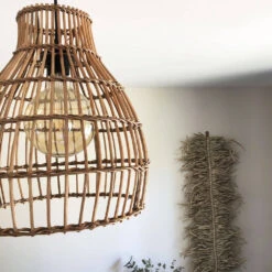 Abat Jour Pour Luminaire Naturel Sofia En Rotin Naturel Forme Nasse Marron 9 Abat Jour Pour Luminaire Naturel Sofia En Rotin Naturel Forme Nasse Marron -Décoration Intérieur luminaire naturel l sofia en rotin marron 3