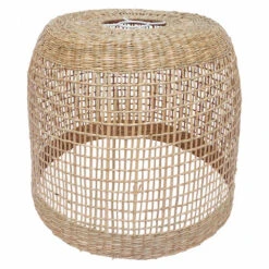 Abat Jour Pour Lampe Bohème Et Naturel Solène En Fibres Végétales Tressées -Décoration Intérieur luminaire naturel solene en fibres vegetales 2 tailles 2