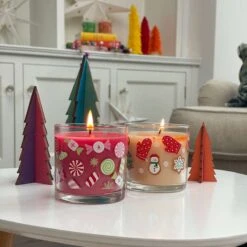 Duo De Mini-pots à Bougie Sweet Kisses -Décoration Intérieur pi7 image 4 fh23 social p86104 h