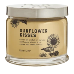 Pot à Bougie 3 Mèches Sunflower Kisses