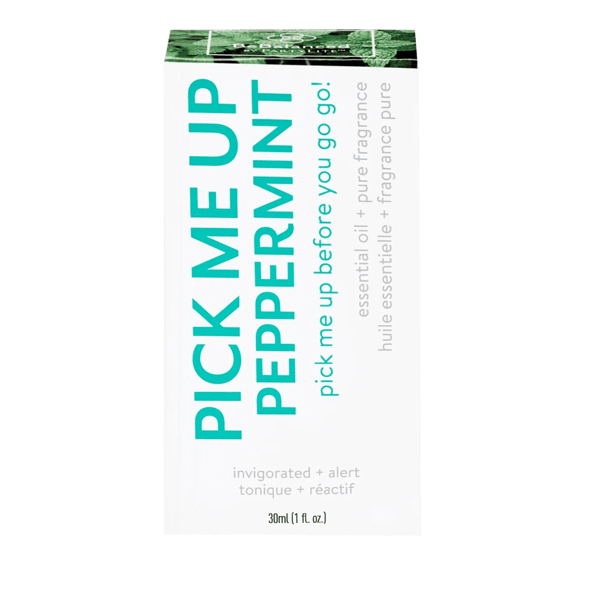 Huile Essentielle + Fragrance Pure BeBalanced By PartyLite™ Pick Me Up Peppermint 2 Huile Essentielle + Fragrance Pure BeBalanced By PartyLite™ Pick Me Up Peppermint – Image 2